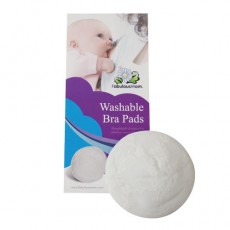 Fabulous Mom - Washable Bra Pads (4 pieces) *Off White* x 12